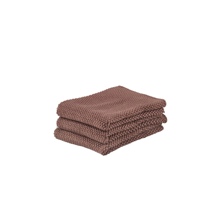 Zone Denmark Putzlappen 3 Stck. Brown