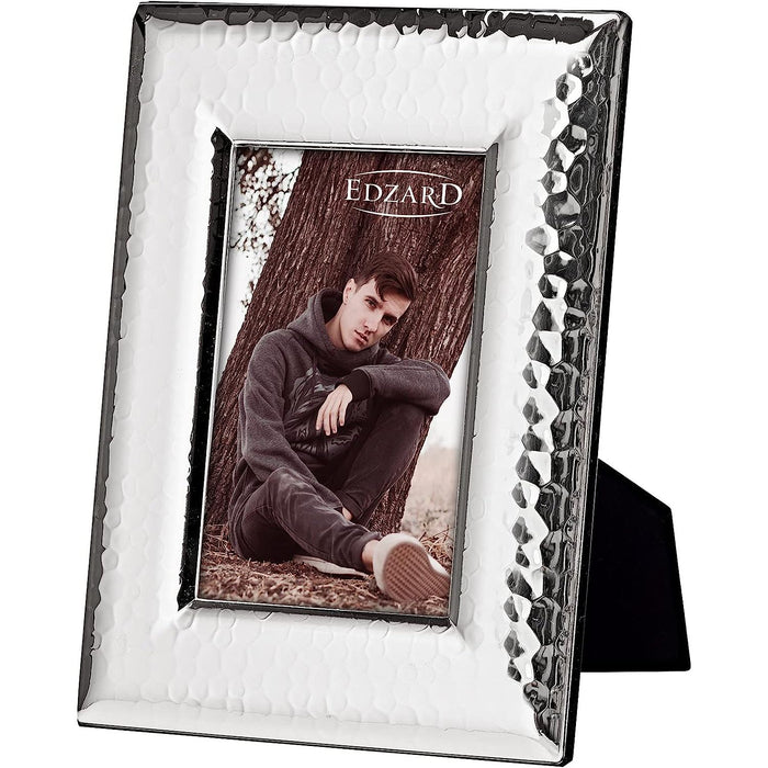 EDZARD Fotorahmen Positano gehämmert 10x15 cm
