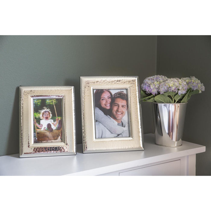 EDZARD Fotorahmen Positano gehämmert 13x18 cm