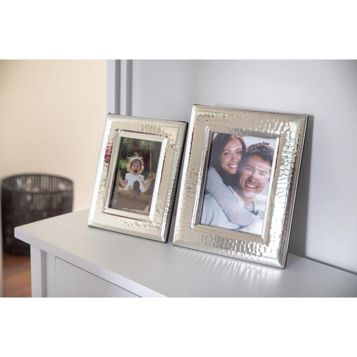 EDZARD Fotorahmen Positano gehämmert 13x18 cm