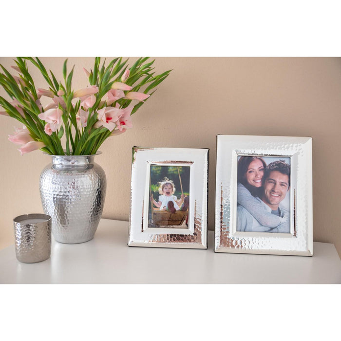 EDZARD Fotorahmen Positano gehämmert 10x15 cm