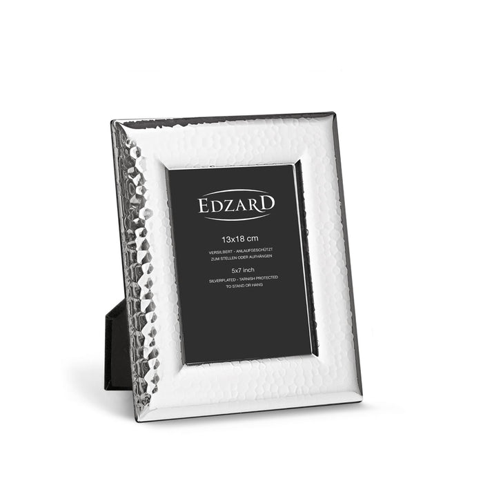 EDZARD Fotorahmen Positano gehämmert 13x18 cm