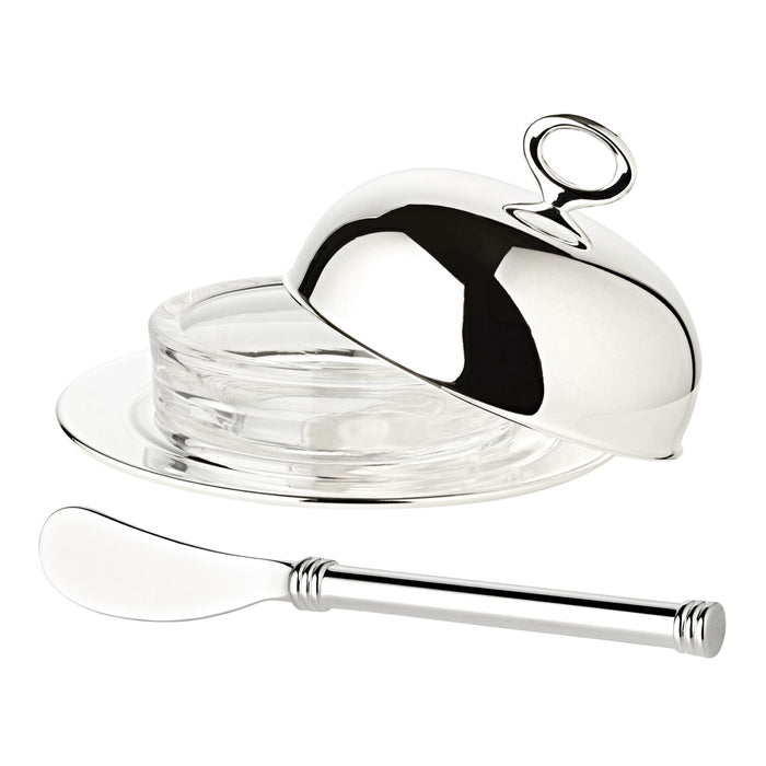 EDZARD Buttergl. Jago m. Messer Ø 14 cm