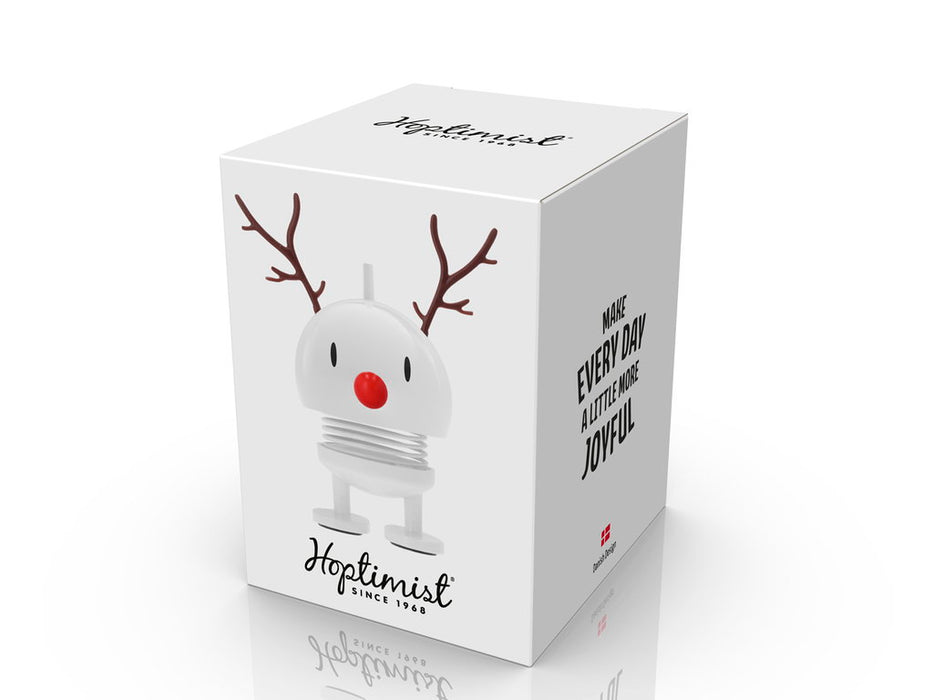 Hoptimist Reindeer Bumble XS White