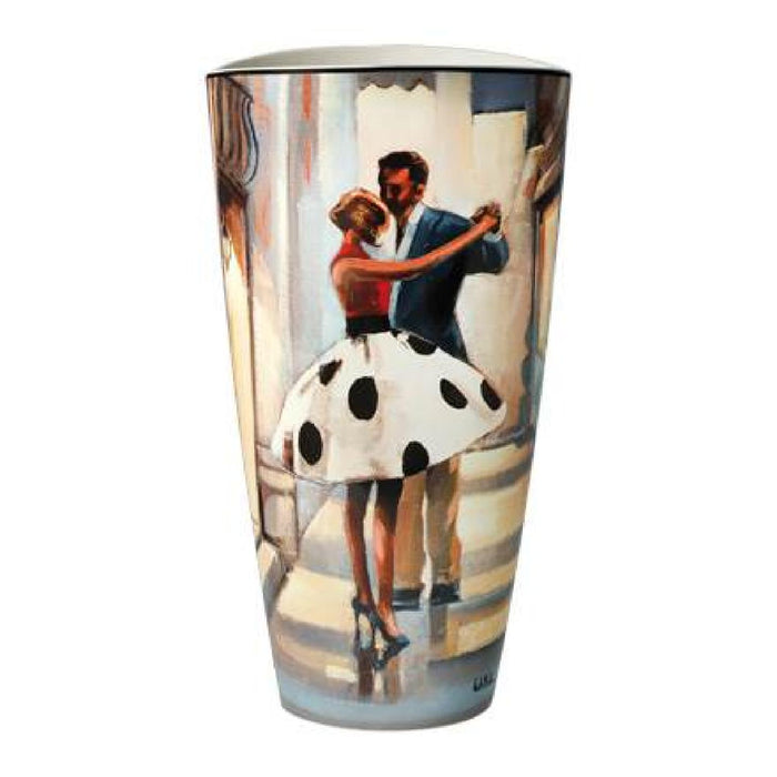 Goebel Trish Biddle  - Shopping Tour / Dancers - Vase