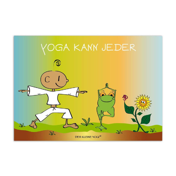 Goebel Postkarten Der kleine Yogi - "Yoga kann jeder" - Postkarte