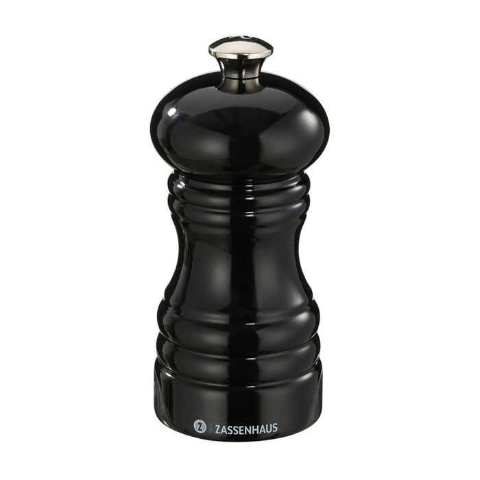 Zassenhaus Pfeffermühle BERLIN 12 cm schwarz glänzend