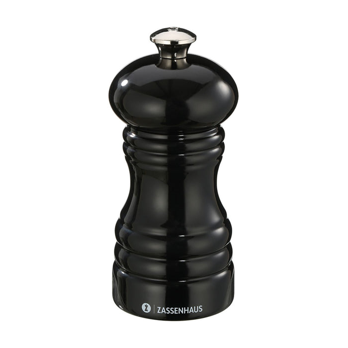 Zassenhaus Salzmühle BERLIN 12 cm schwarz glänzend