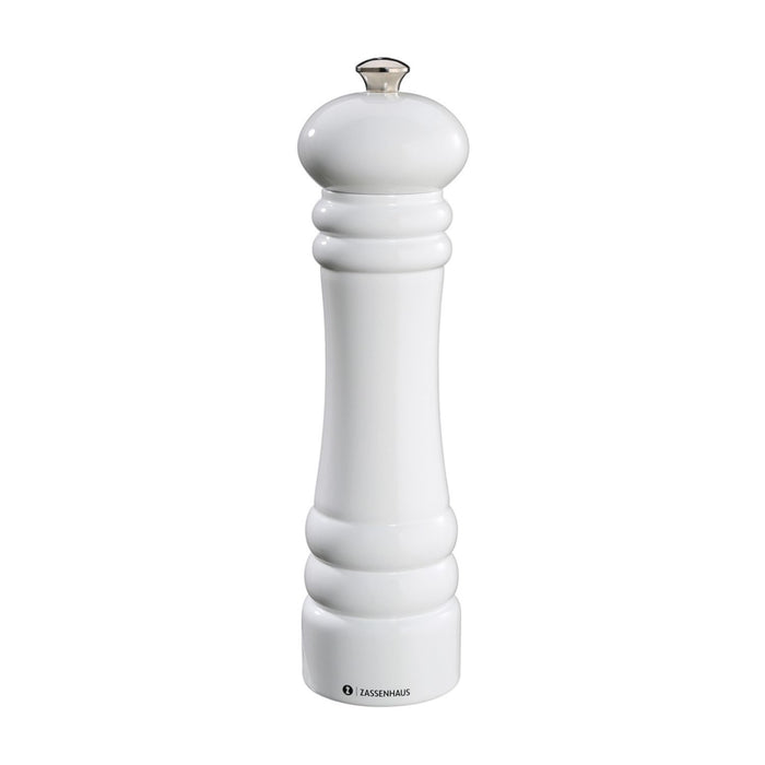 Zassenhaus Pfeffermühle BERLIN 24 cm weiß glänzend