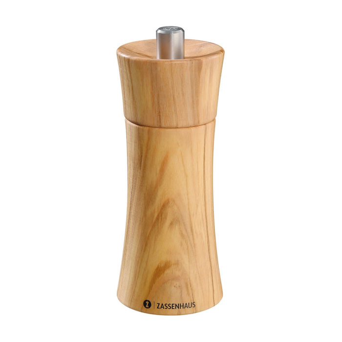 Zassenhaus Salzmühle FRANKFURT 14 cm Olivenholz