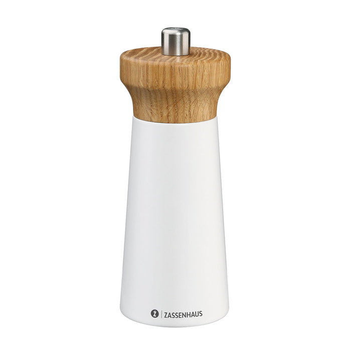 Zassenhaus Salzmühle WESTERLAND 14 cm weiß/Eiche