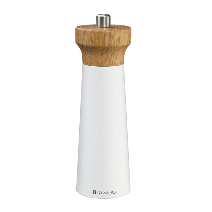 Zassenhaus Pfeffermühle WESTERLAND 18 cm weiß/Eiche