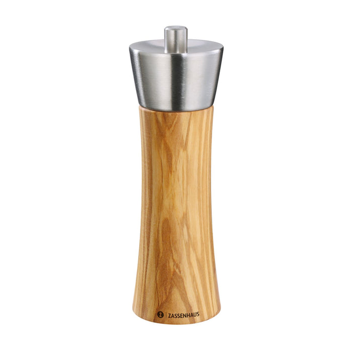 Zassenhaus Salzmühle AUGSBURG 18 cm Olivenholz