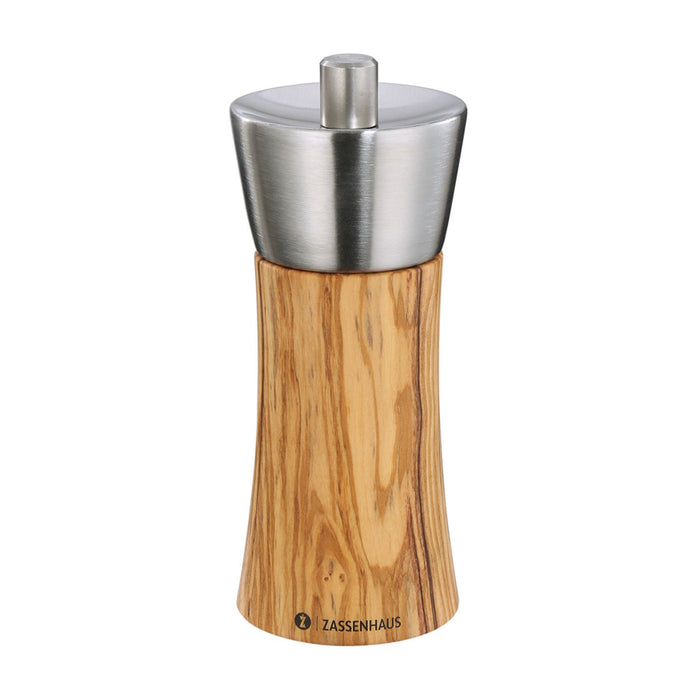 Zassenhaus Salzmühle AUGSBURG 14 cm Olivenholz