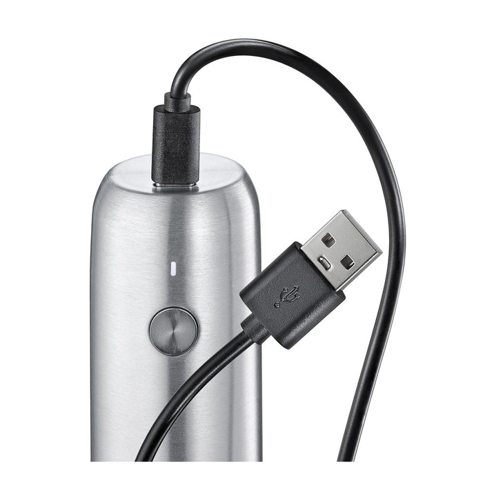 Zassenhaus Pfeffermühle KÖLN USB elektrisch 14 cm Edelstahl