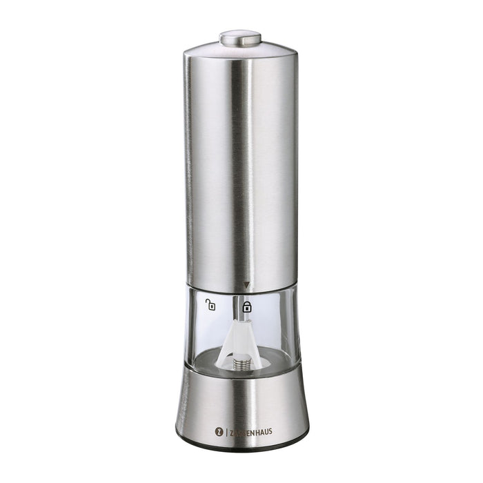 Zassenhaus Pfeffermühle GERA USB elektrisch 18 cm Edelstahl