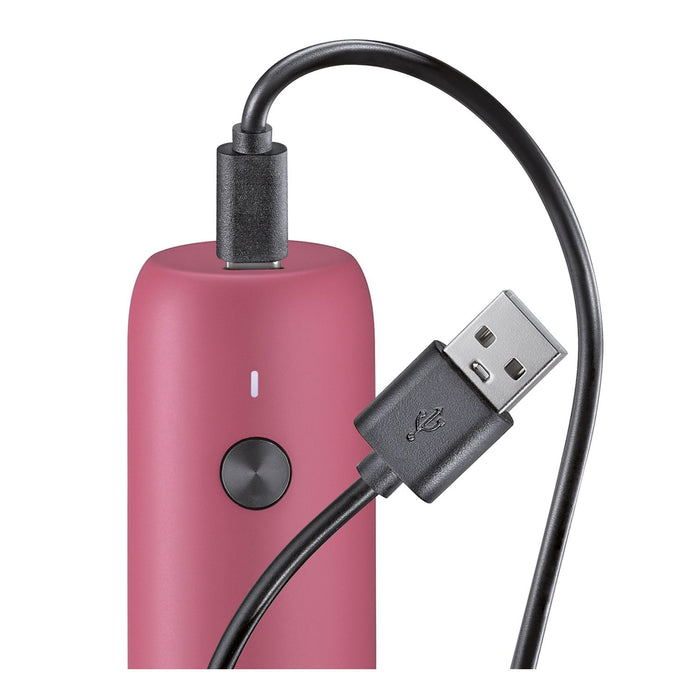 ZASSENHAUS Pfeffermühle KÖLN USB elektrisch 14 cm fuchsia