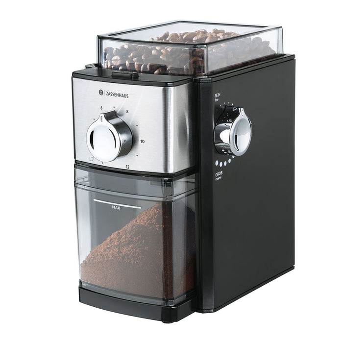 Zassenhaus Elektrische Kaffeemühle KINGSTON STEEL