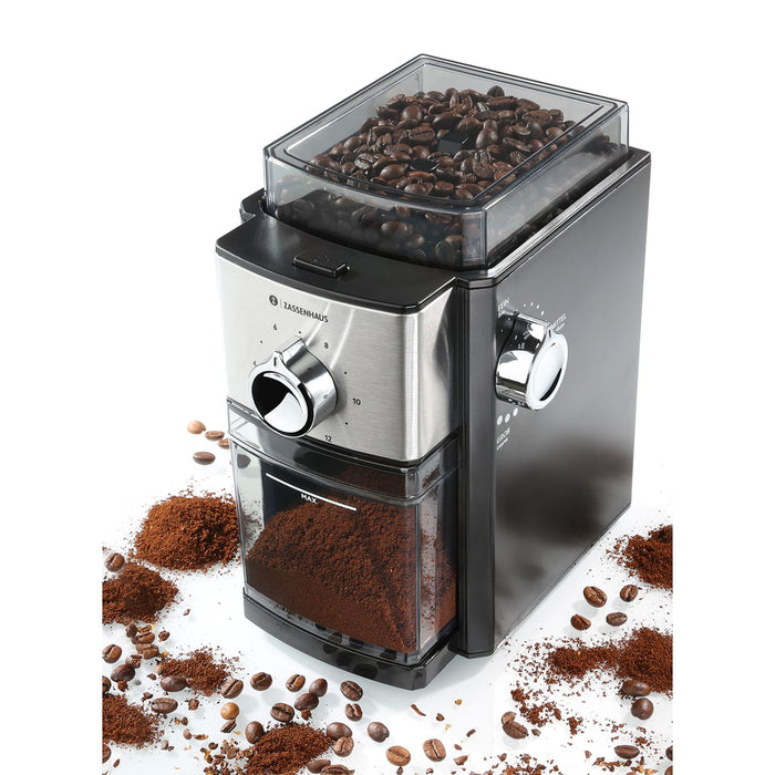 Zassenhaus Elektrische Kaffeemühle KINGSTON STEEL