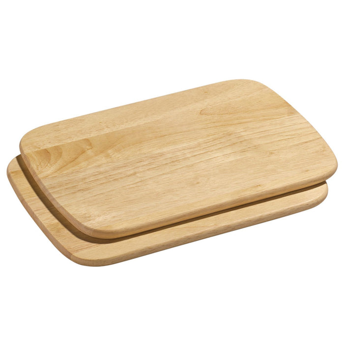 Zassenhaus Frühstücksbretter 2er-Set, hell 28 x 20 cm