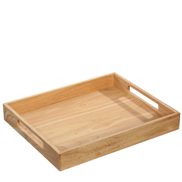 Zassenhaus Tablett eckig, hell 44 x 36 x 6 cm