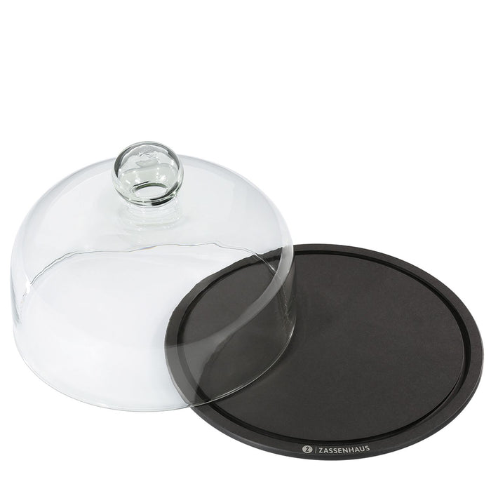 Zassenhaus Käseglocke mit Glasdeckel COMFORT PLUS Ø 23 cm