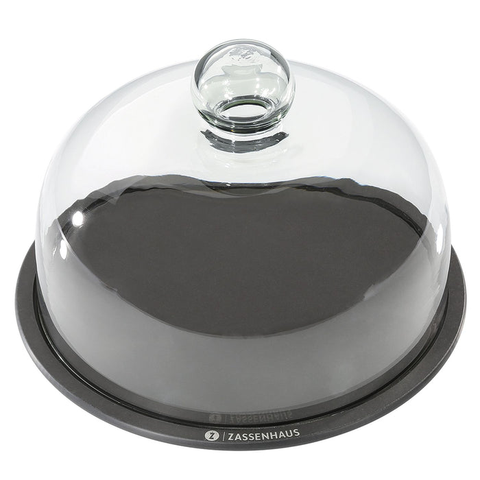 Zassenhaus Käseglocke mit Glasdeckel COMFORT PLUS Ø 23 cm