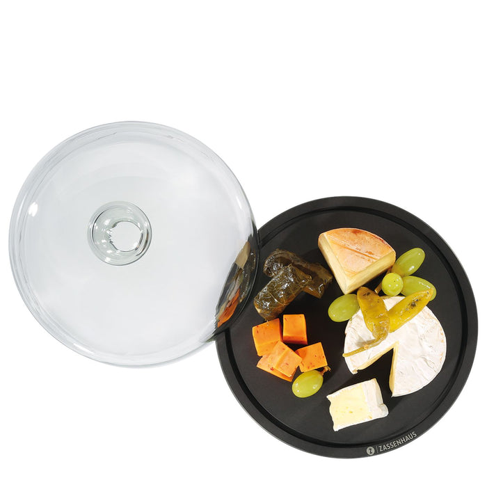 Zassenhaus Käseglocke mit Glasdeckel COMFORT PLUS Ø 23 cm