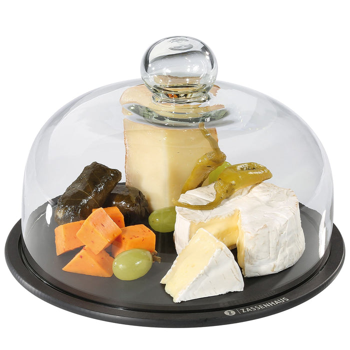 Zassenhaus Käseglocke mit Glasdeckel COMFORT PLUS Ø 23 cm