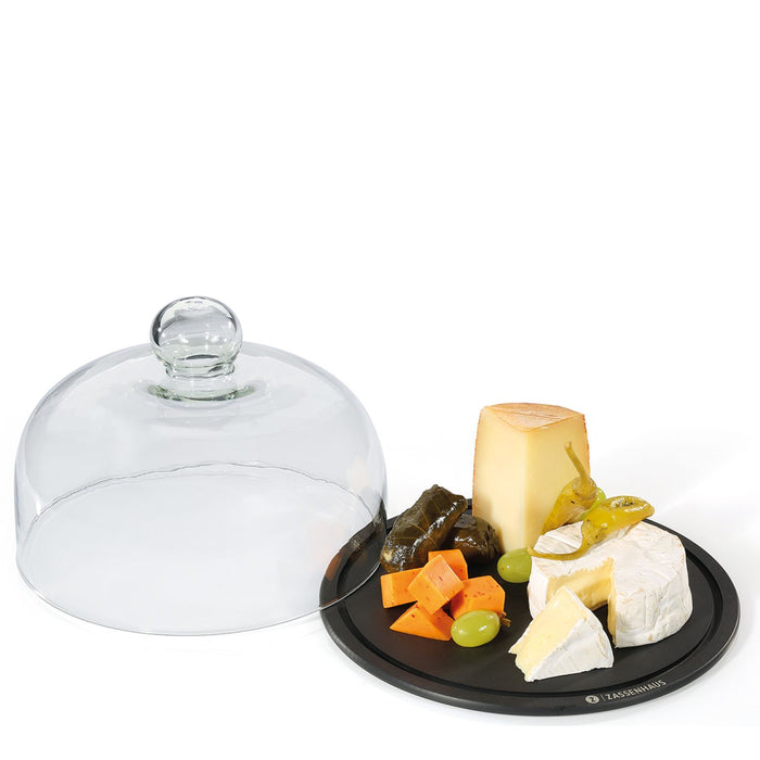 Zassenhaus Käseglocke mit Glasdeckel COMFORT PLUS Ø 23 cm