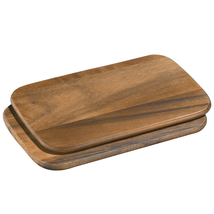 Zassenhaus Frühstücksbretter 2er-Set, Akazie 26 x 17 cm