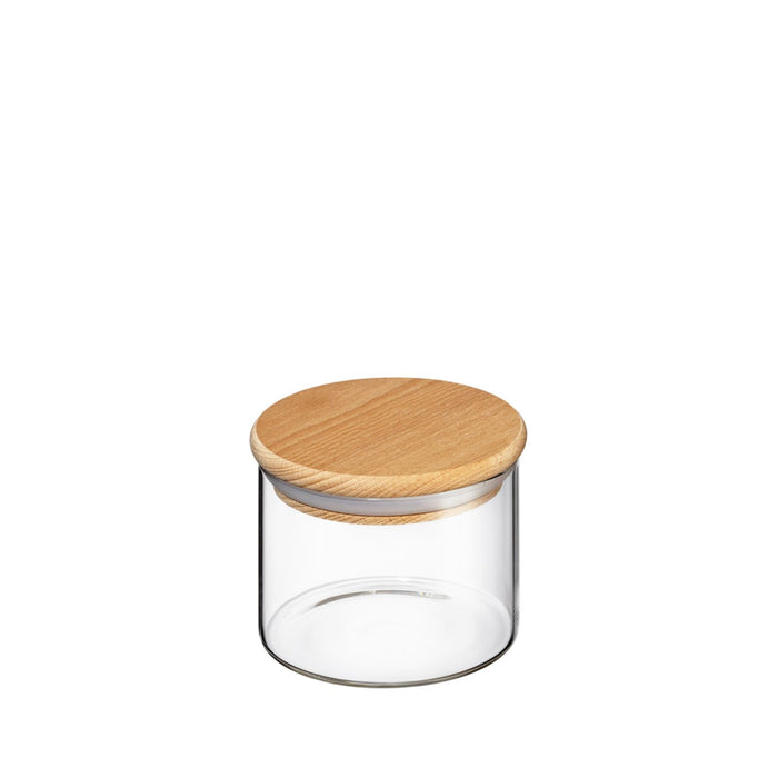Zassenhaus Vorratsglas mit Holzdeckel 350 ml