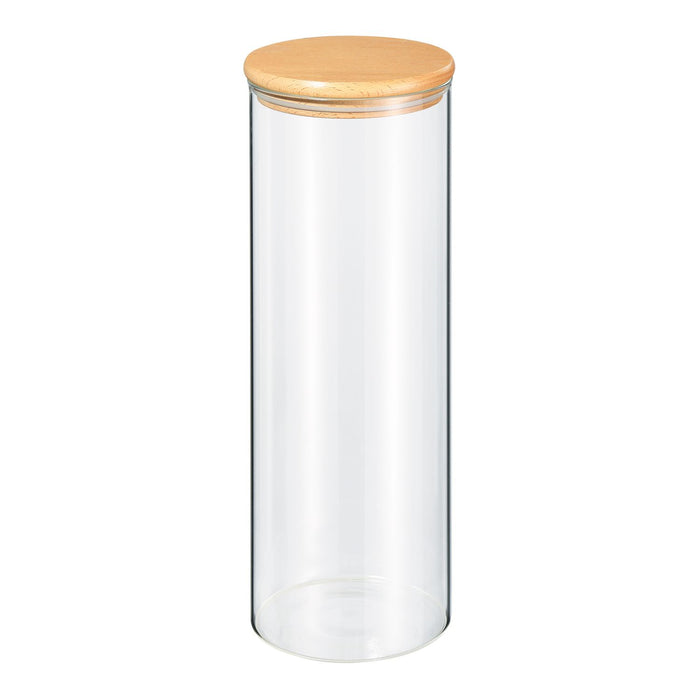 Zassenhaus Vorratsglas mit Holzdeckel 2000 ml