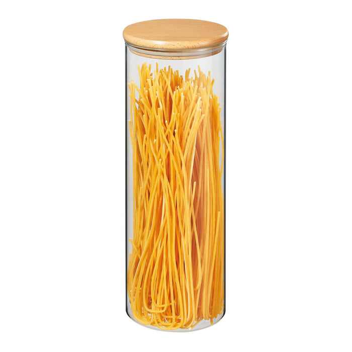 Zassenhaus Vorratsglas mit Holzdeckel 2000 ml