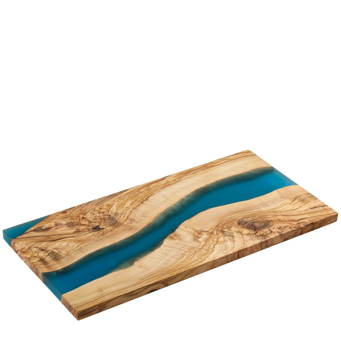 Zassenhaus Servierbrett, Olive blau 45 x 22 x 1,5 cm
