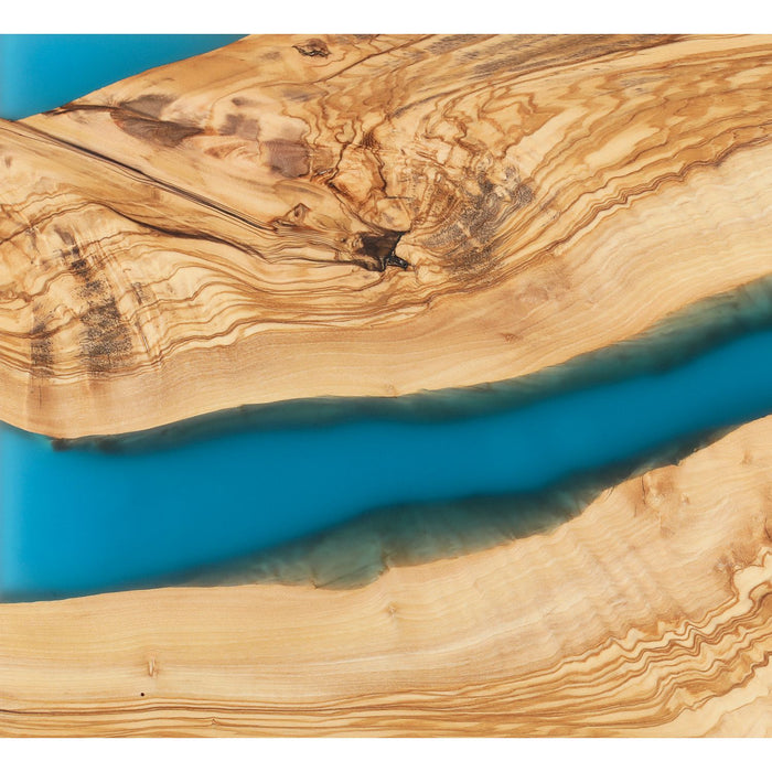 Zassenhaus Servierbrett, Olive blau 45 x 22 x 1,5 cm