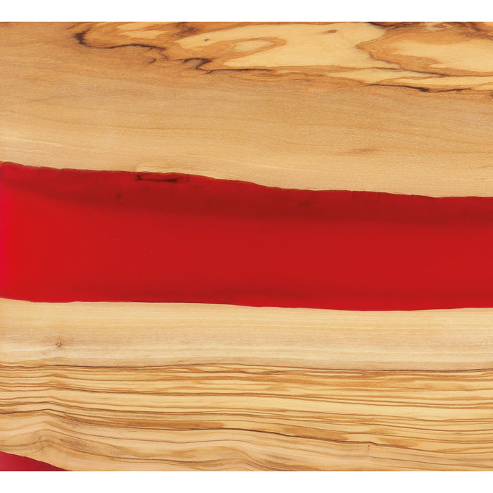 Zassenhaus Servierbrett, Olive rot 45 x 22 x 1,5 cm