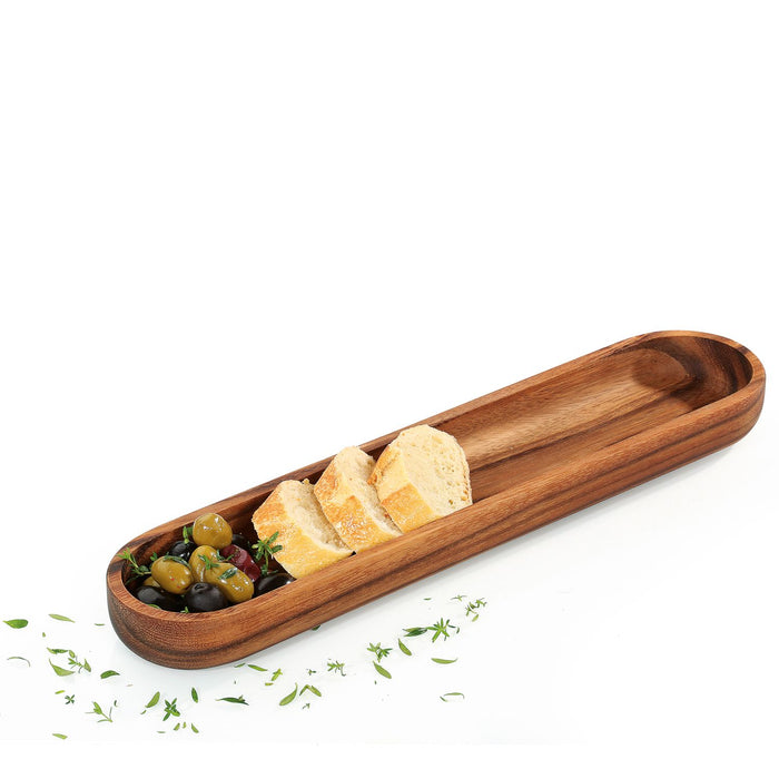 Zassenhaus Baguette-/Servierschale, Akazie 45 x 9,5 x 4 cm