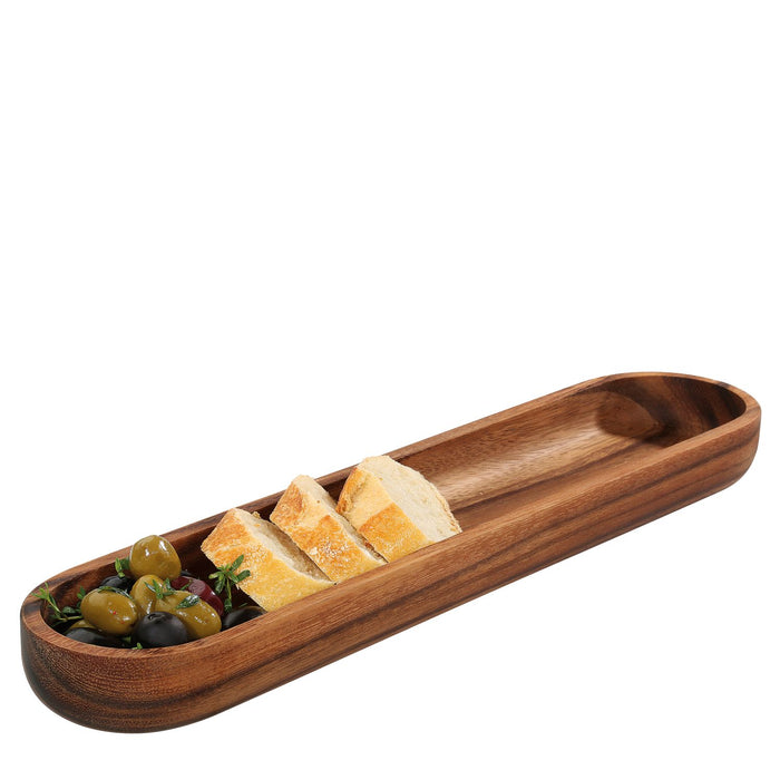 Zassenhaus Baguette-/Servierschale, Akazie 45 x 9,5 x 4 cm
