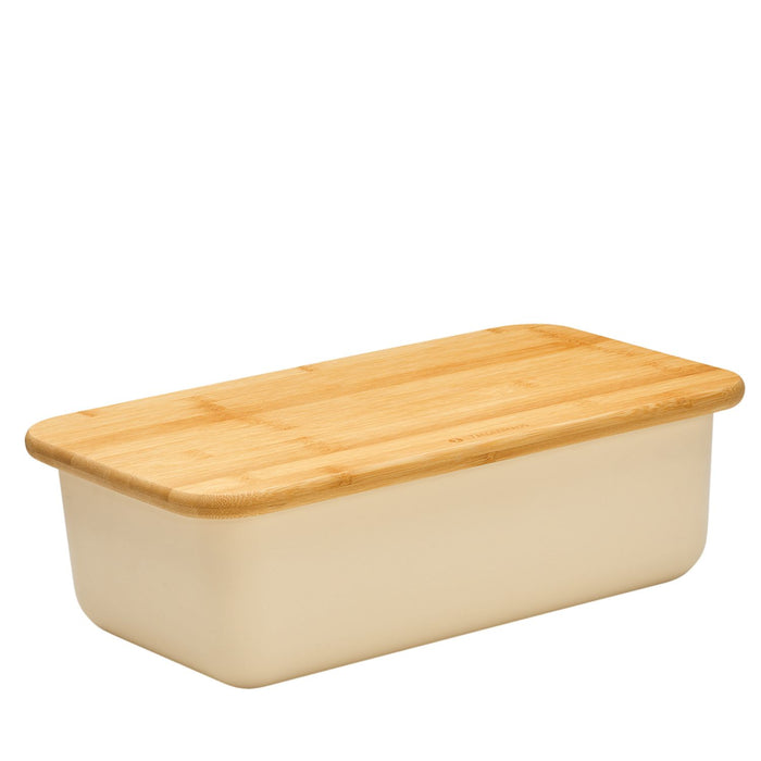 Zassenhaus Brotkasten LOFT eckig creme 40 x 23 cm