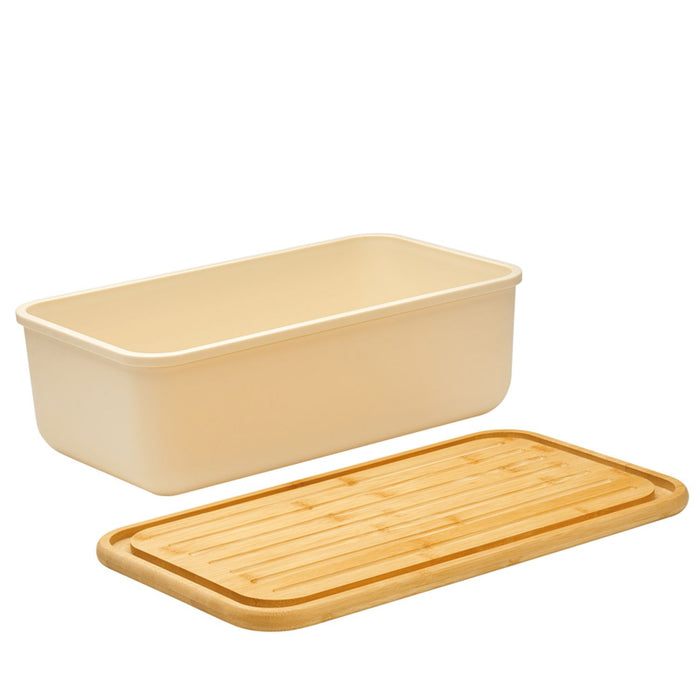 Zassenhaus Brotkasten LOFT eckig creme 40 x 23 cm