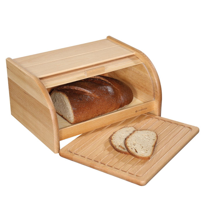Zassenhaus Brotkasten COUNTRY mit Brett, Buche 40 x 30 cm