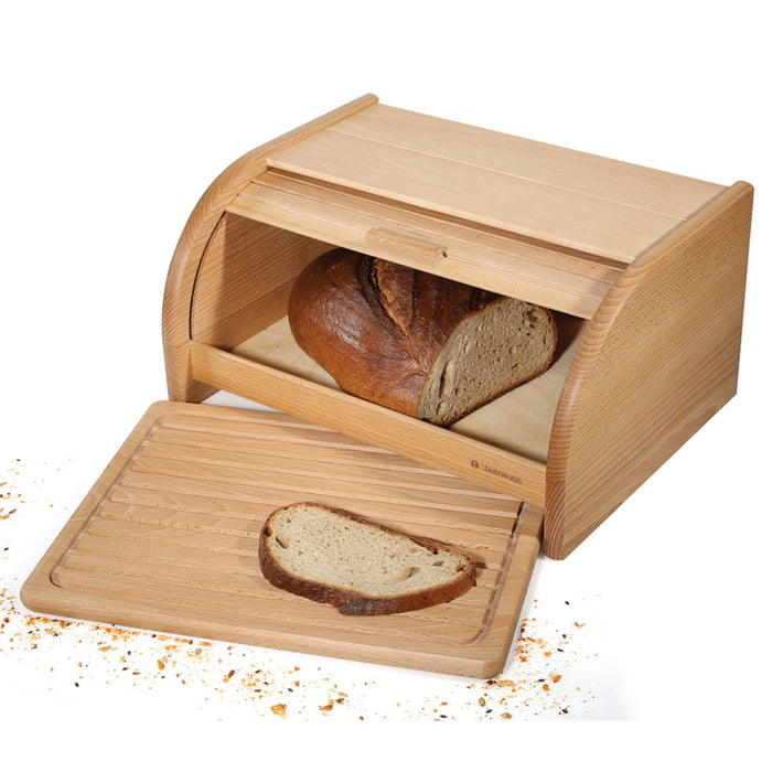 Zassenhaus Brotkasten COUNTRY mit Brett, Buche 40 x 30 cm