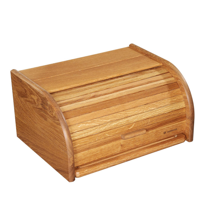 Zassenhaus Brotkasten COUNTRY mit Brett, Eiche 40 x 30 cm