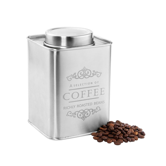 Zassenhaus Vorratsdose COFFEE, Edelstahl 500 g