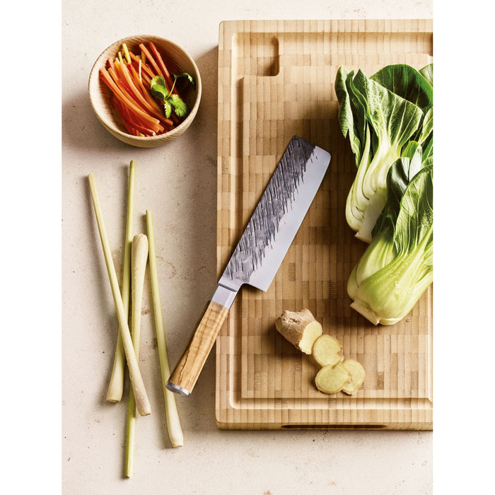 ZASSENHAUS Nakiri-Messer OSAKA 18 cm Olive