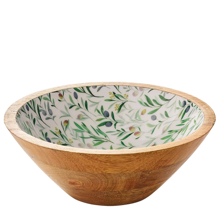 ZASSENHAUS Schüssel OLIVE, Mango, Ø 20 cm x 8 cm
