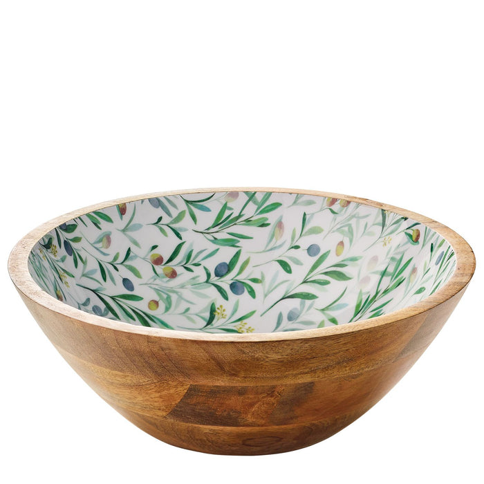 ZASSENHAUS Schüssel OLIVE, Mango, Ø 30 cm x 11,5 cm