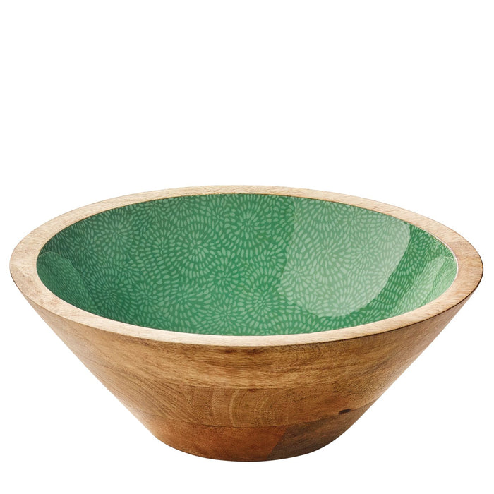 ZASSENHAUS Schüssel BRUSH GREEN, Mango, Ø 20 cm x 8 cm