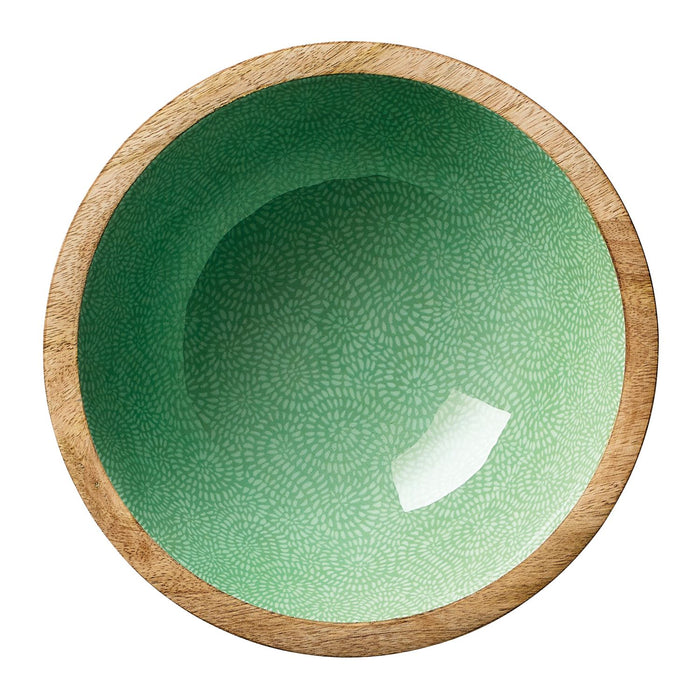 ZASSENHAUS Schüssel BRUSH GREEN, Mango, Ø 20 cm x 8 cm